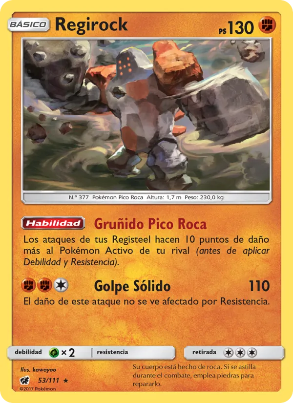 Regirock (Crimson Invasion #53/111)