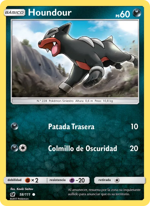 Houndour (Crimson Invasion #58/111)