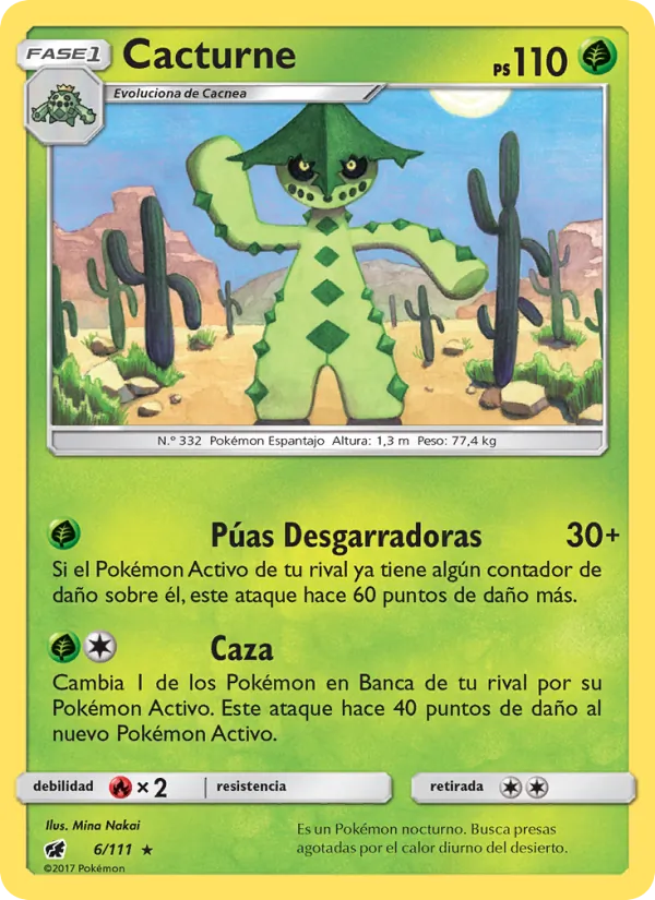 Cacturne (Invasión Carmesí #6/111)