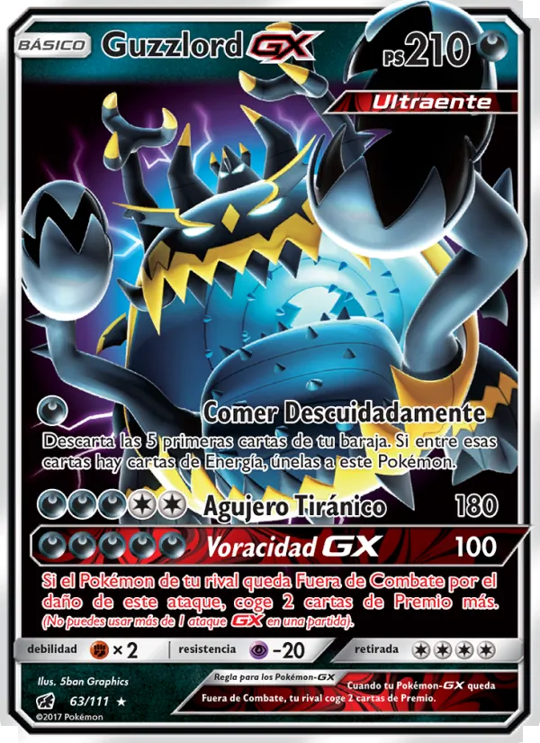 Guzzlord GX (Invasión Carmesí #63/111)