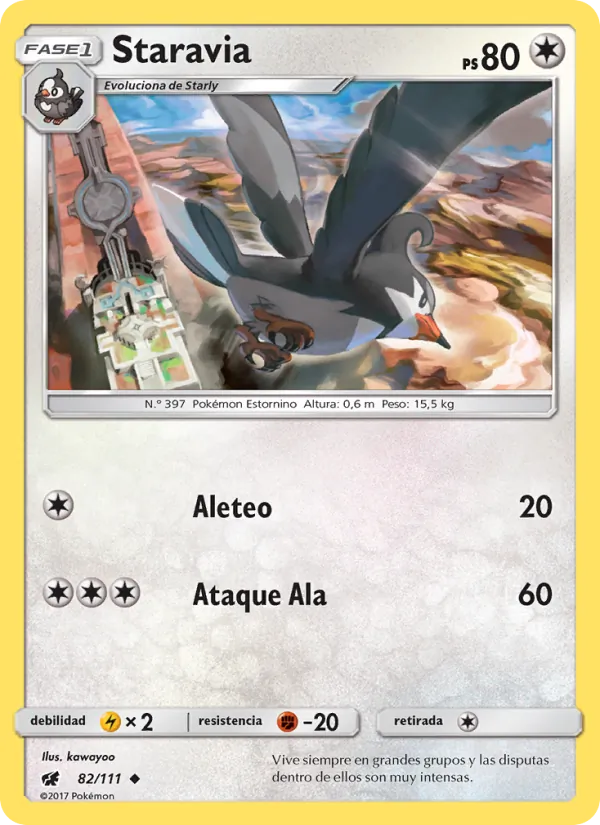 Staravia (Crimson Invasion #82/111)