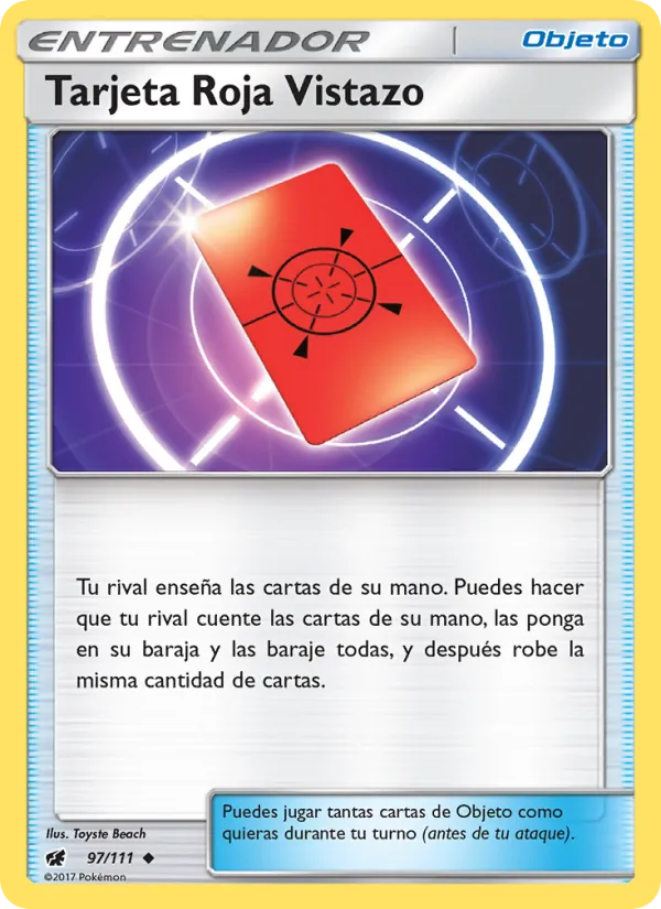 Tarjeta Roja Vistazo (Invasión Carmesí #97/111)