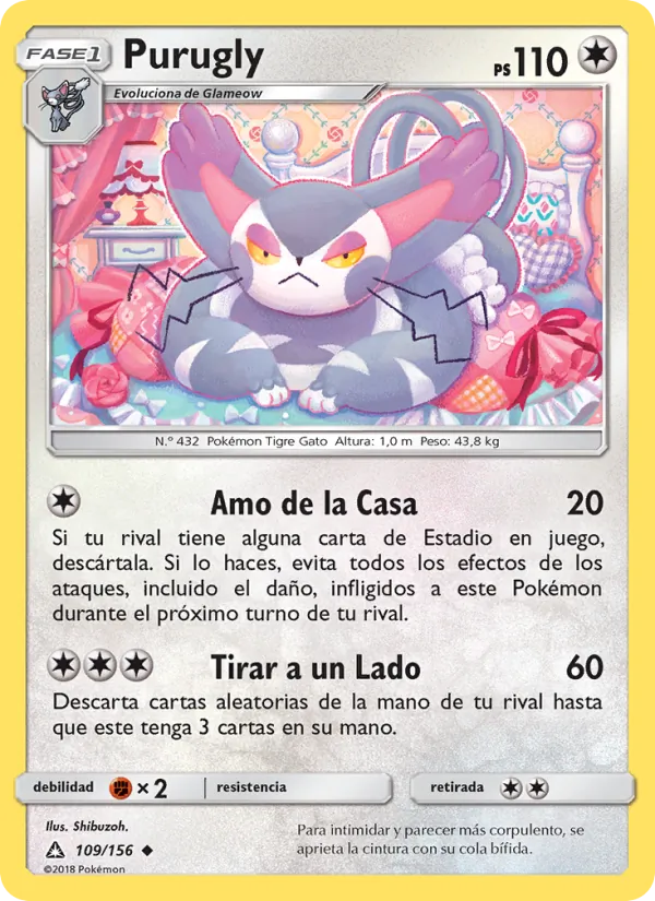 Purugly (Ultra Prism #109/156)