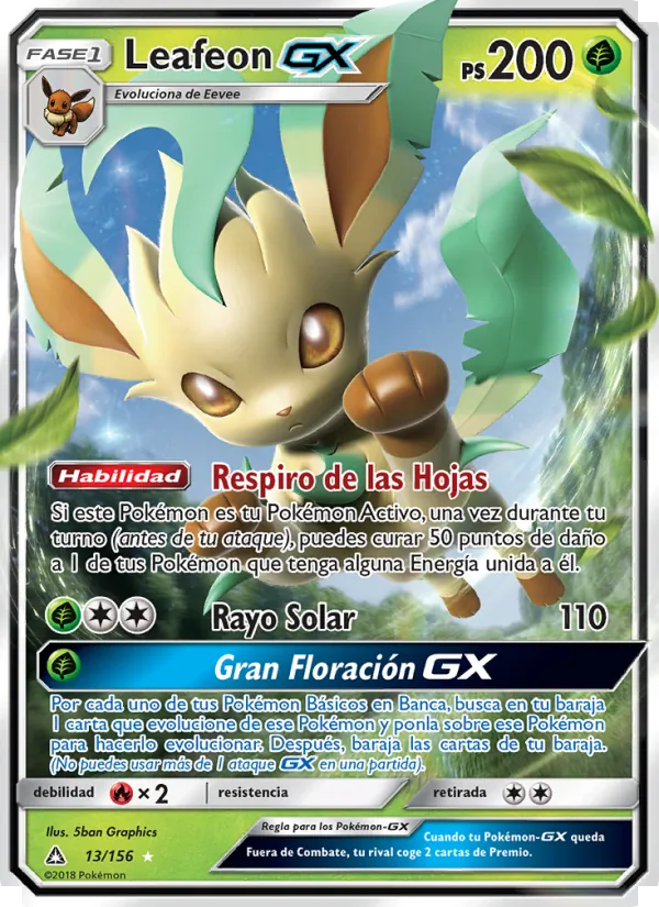 Leafeon GX (Ultraprisma #13/156)