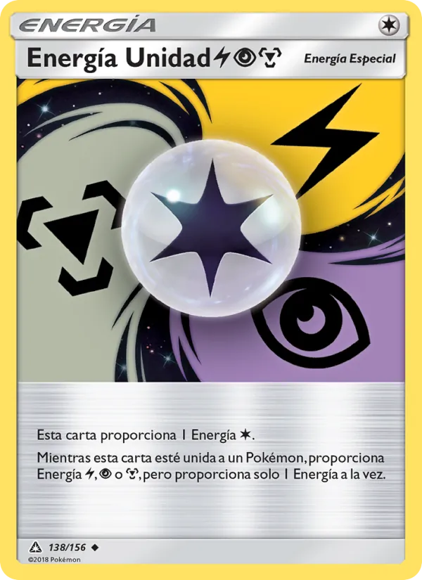 Energía Unidad LightningPsychicMetal (Ultra Prism #138/156)