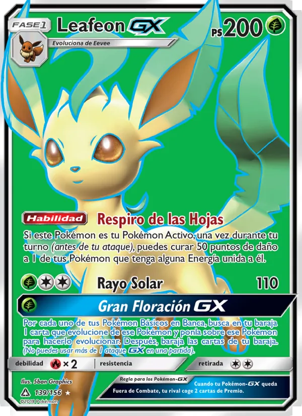 Leafeon GX (Ultraprisma #139/156)