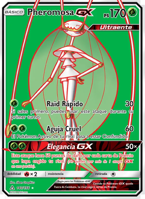 Pheromosa GX (Ultraprisma #140/156)