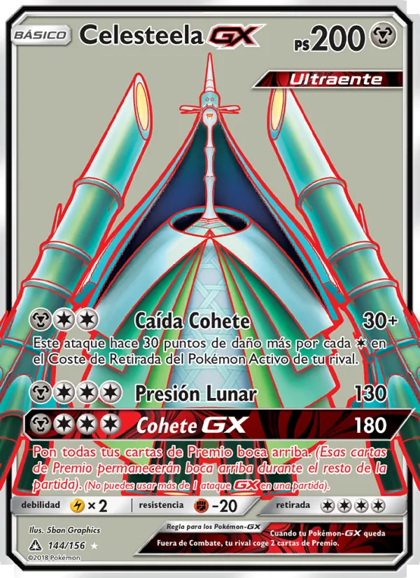 Celesteela GX (Ultraprisma #144/156)