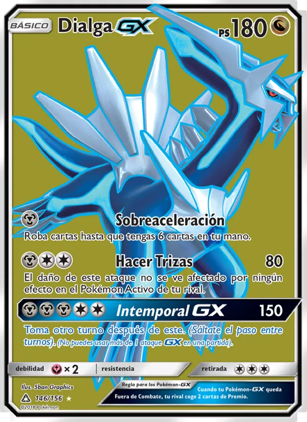 Dialga GX (Ultra Prism #146/156)