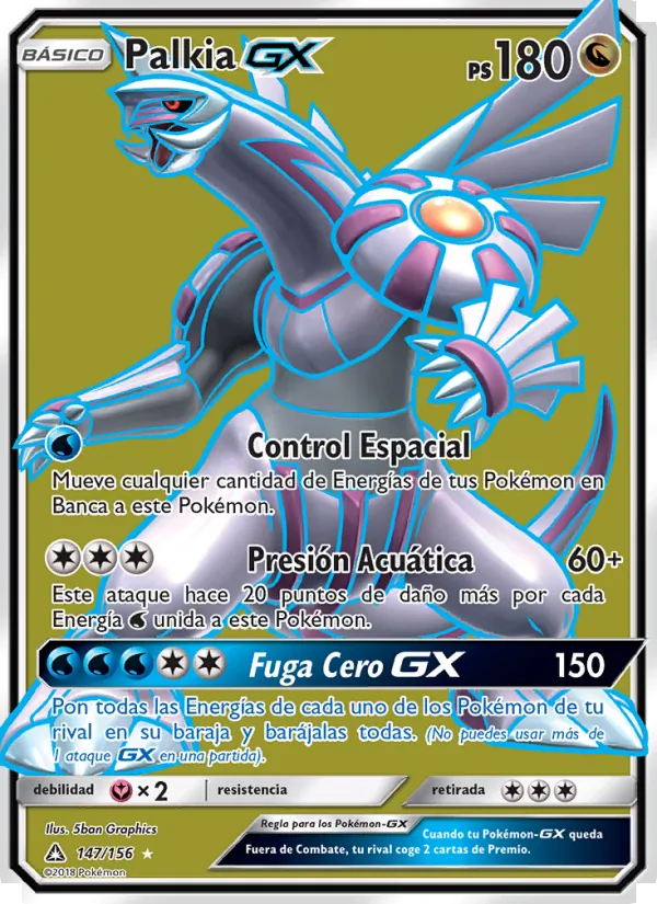 Palkia GX (Ultraprisma #147/156)