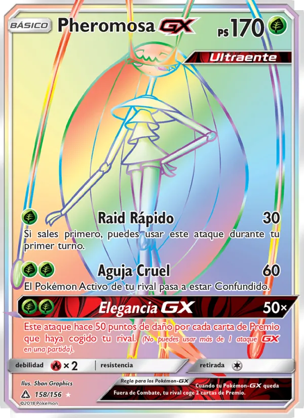 Pheromosa GX (Ultraprisma #158/156)