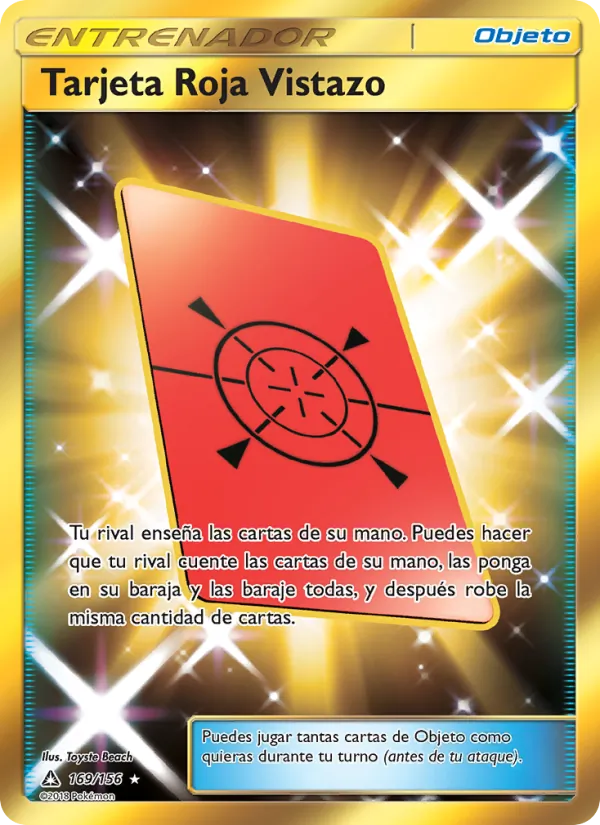 Tarjeta Roja Vistazo (Ultraprisma #169/156)