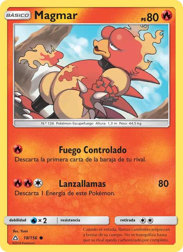 Magmar (Ultraprisma #18/156)