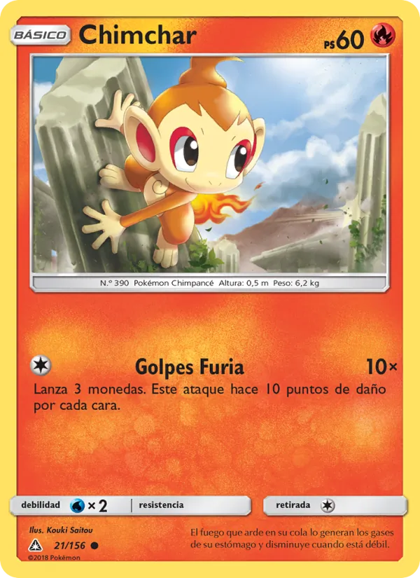 Chimchar (Ultra Prism #21/156)