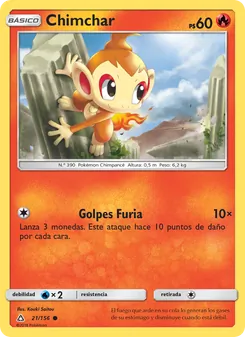 Chimchar (Ultraprisma #21/156)