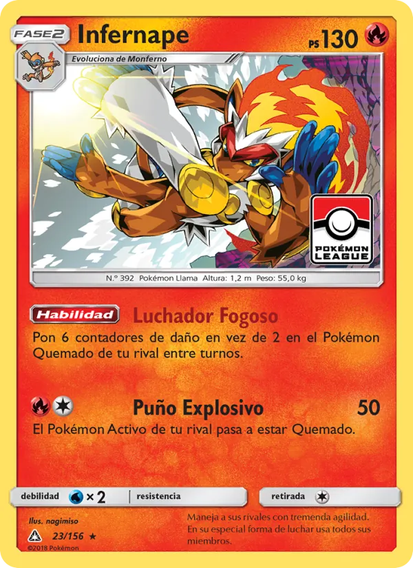 Infernape (Ultraprisma #23/156)