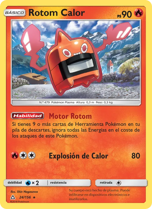 Rotom Calor (Ultraprisma #24/156)