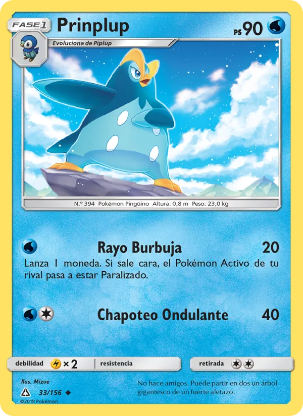 Prinplup (Ultra Prism #33/156)