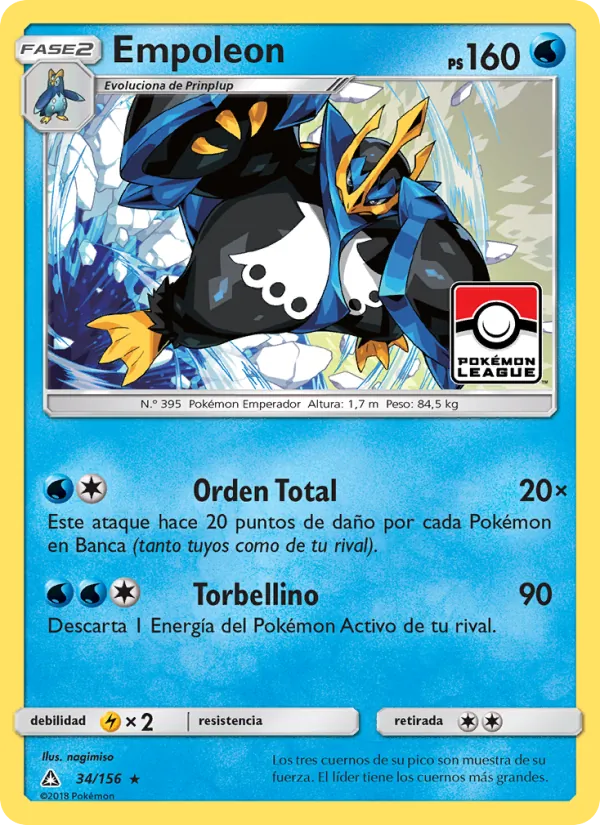 Empoleon (Ultra Prism #34/156)