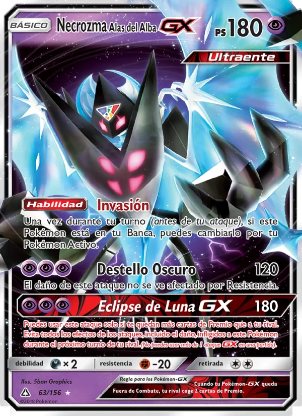 Necrozma Alas del Alba GX (Ultraprisma #63/156)