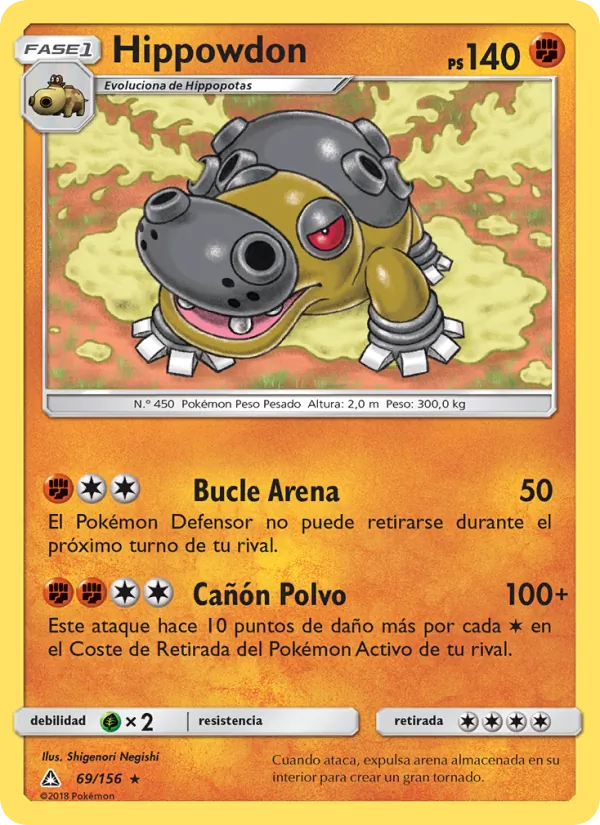 Hippowdon (Ultra Prism #69/156)