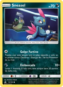 Sneasel (Ultraprisma #73/156)