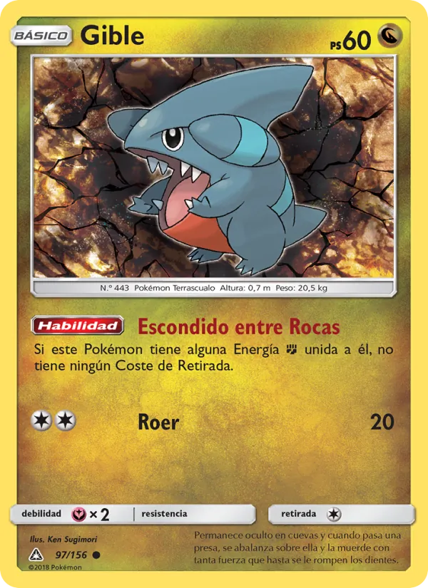 Gible (Ultra Prism #97/156)