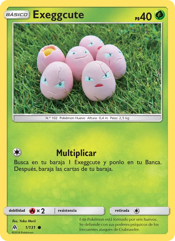 Exeggcute (Luz Prohibida #1/131)