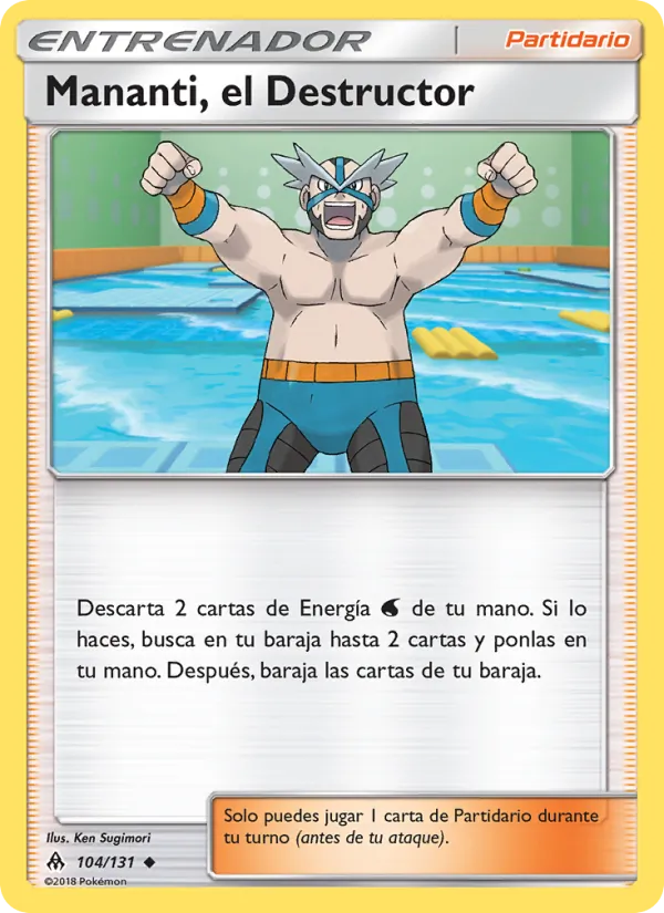 Mananti, el Destructor (Forbidden Light #104/131)