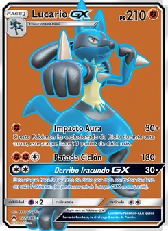 Lucario GX (Luz Prohibida #122/131)
