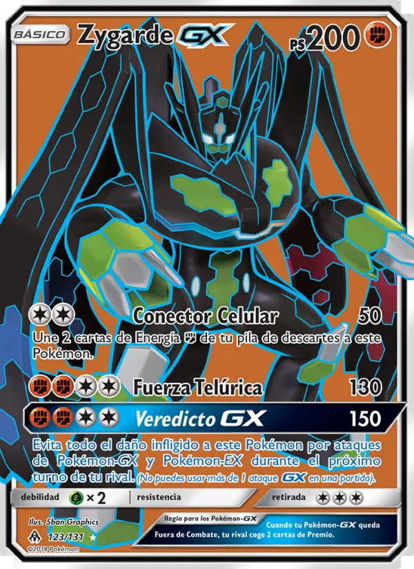 Zygarde GX (Forbidden Light #123/131)