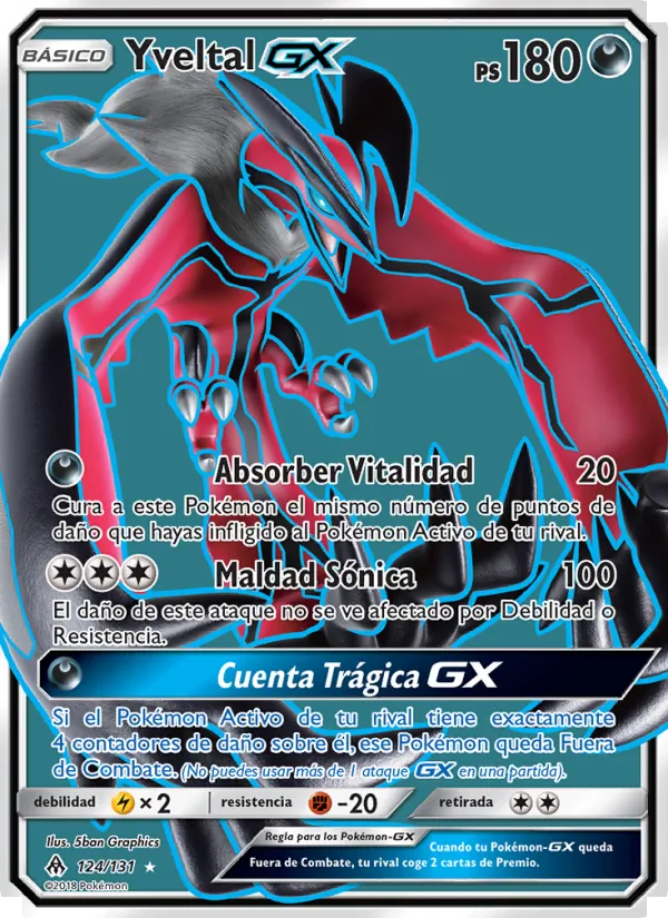 Yveltal GX (Luz Prohibida #124/131)