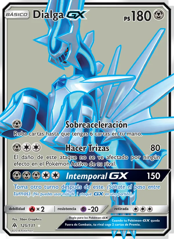 Dialga GX (Luz Prohibida #125/131)