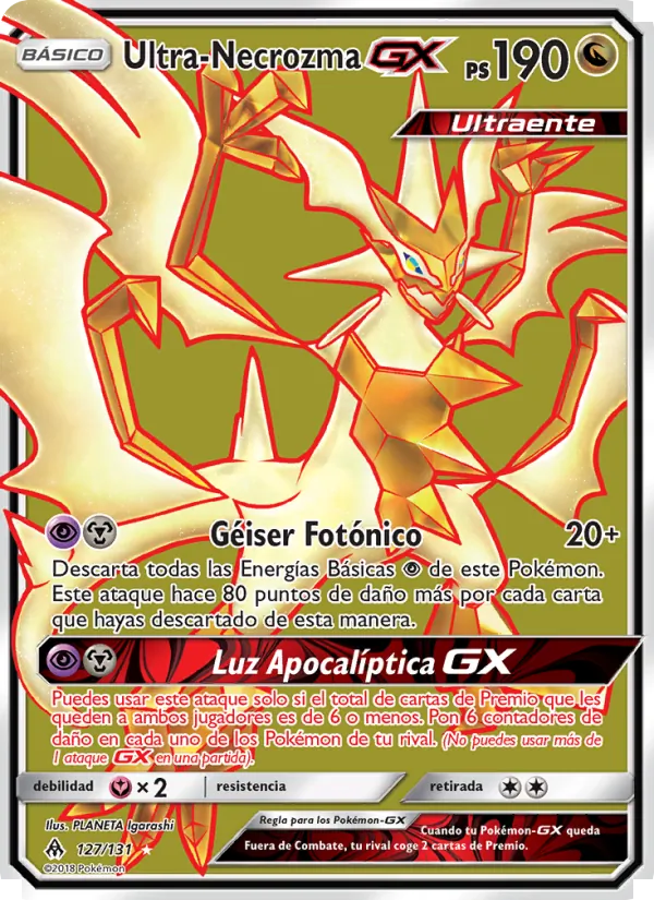 Ultra-Necrozma GX (Luz Prohibida #127/131)