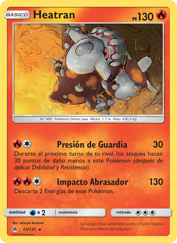 Heatran (Luz Prohibida #13/131)