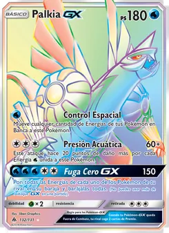 Palkia GX (Luz Prohibida #132/131)