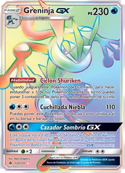 Greninja GX (Luz Prohibida #133/131)