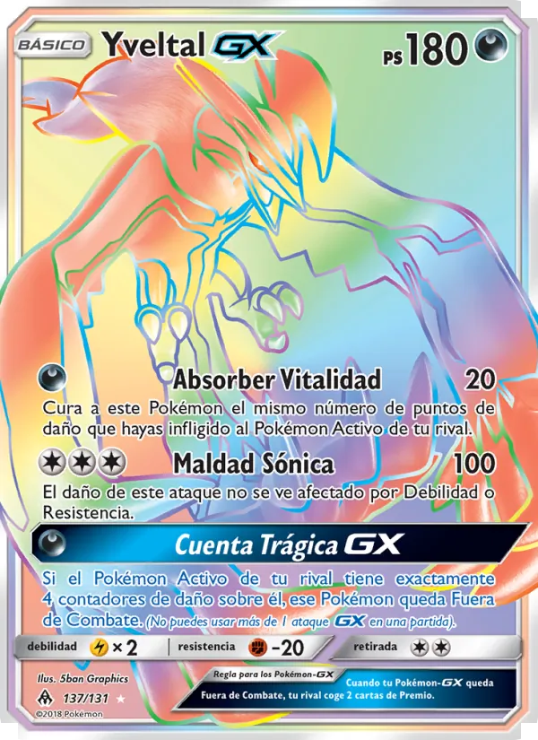 Yveltal GX (Luz Prohibida #137/131)