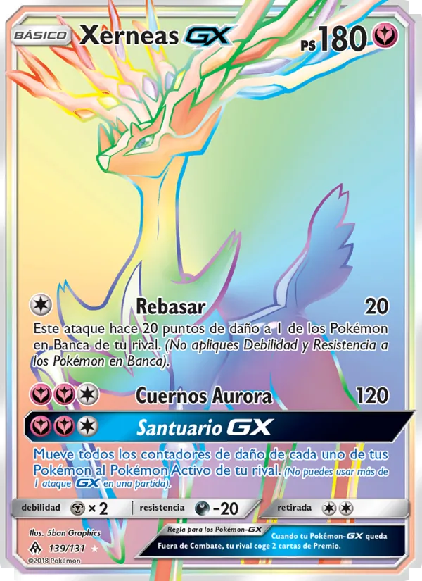 Xerneas GX (Luz Prohibida #139/131)