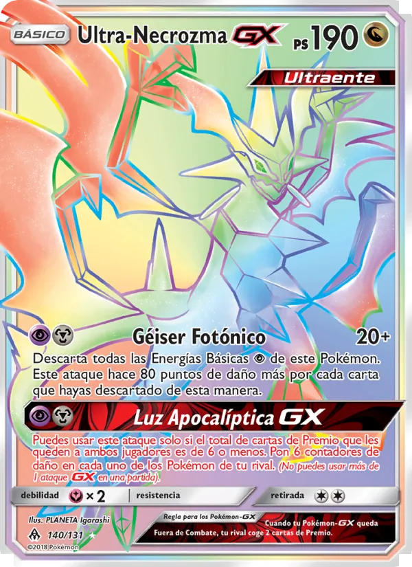 Ultra-Necrozma GX (Luz Prohibida #140/131)
