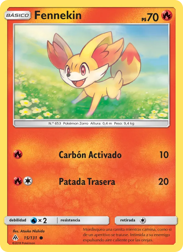 Fennekin (Forbidden Light #15/131)