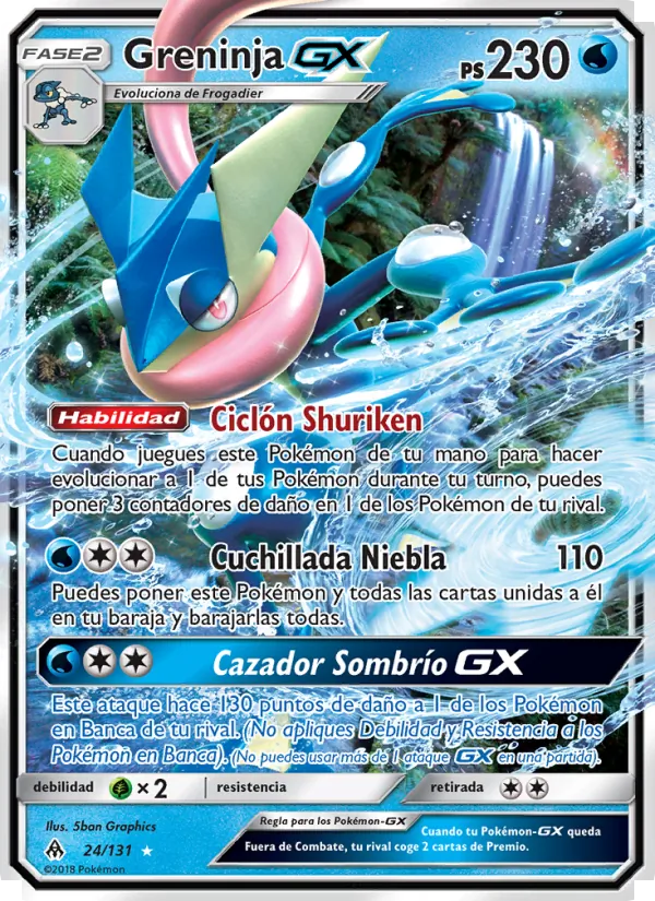Greninja GX (Luz Prohibida #24/131)