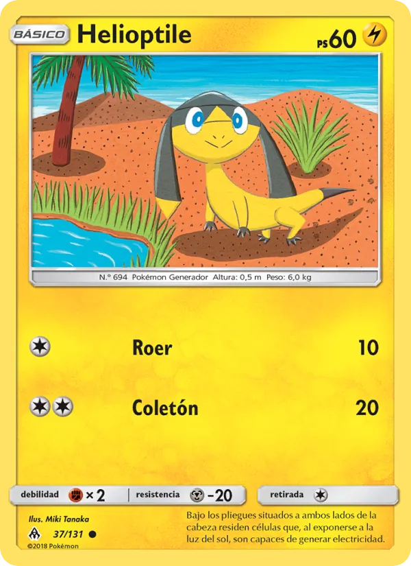 Helioptile (Luz Prohibida #37/131)