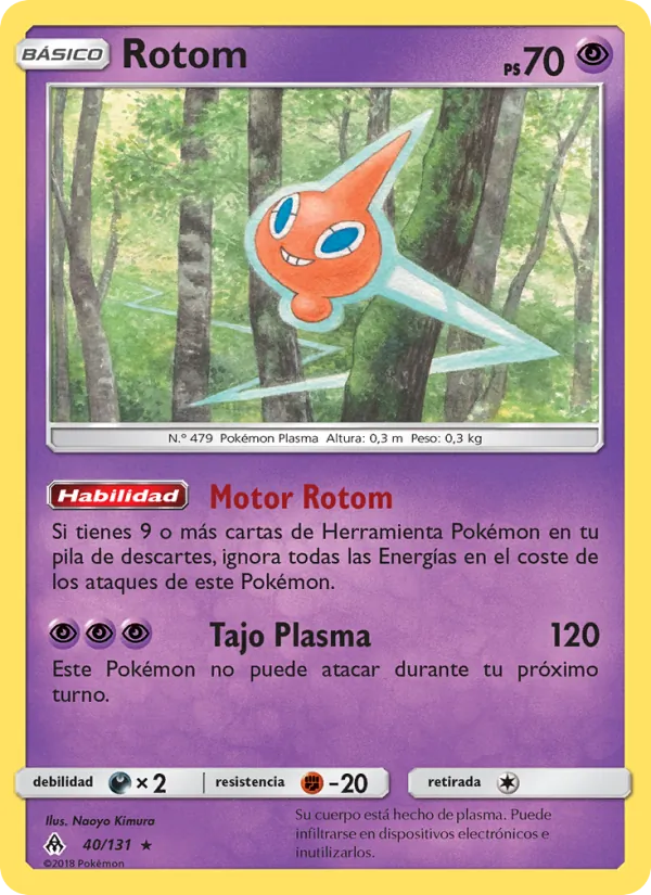Rotom (Forbidden Light #40/131)