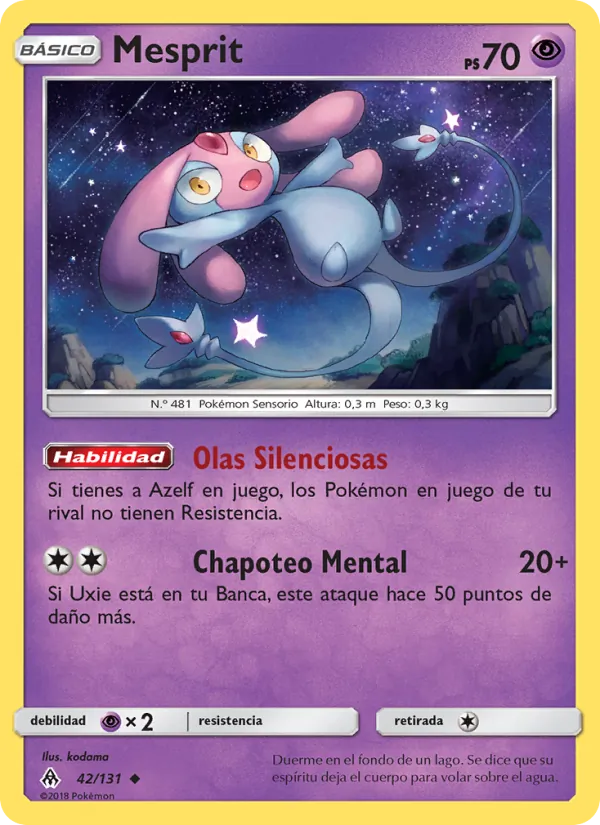 Mesprit (Forbidden Light #42/131)