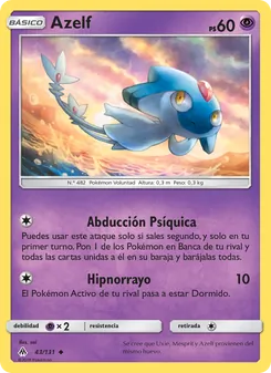 Azelf (Luz Prohibida #43/131)