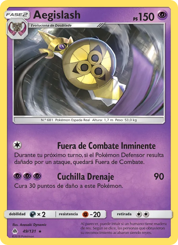 Aegislash (Forbidden Light #49/131)