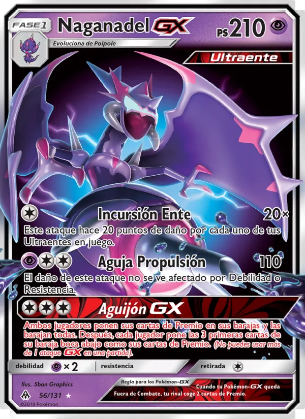 Naganadel GX (Luz Prohibida #56/131)