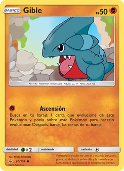 Gible (Luz Prohibida #60/131)