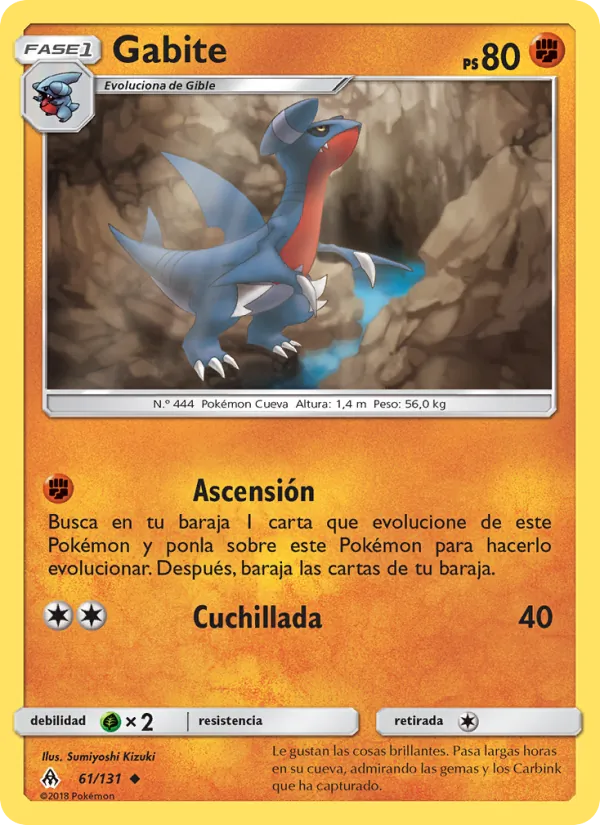 Gabite (Forbidden Light #61/131)
